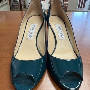 Jimmy Choo Blue Heels
